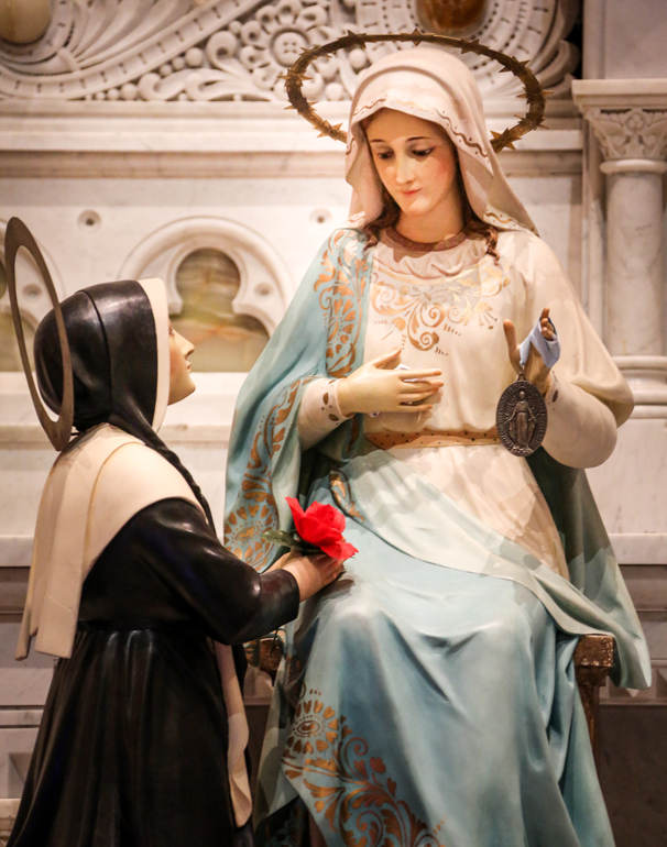 The Miraculous Medal's Connection with Lourdes - The Miraculous Medal Shrine
