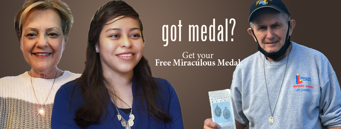 Free Medal from The Miraculous Medal Shrine