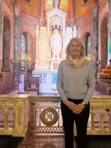 Marci Kelly at the Basilica Shrine of Our Lady of the Miraculous Medal