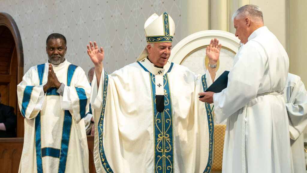 Archbishop Nelson Perez, Archdiocese of Philadelphia, celebrated the Mass of Thanksgiving for The Basilica Shrine of Our Lady of the Miraculous Medal's receiving minor basilica status.