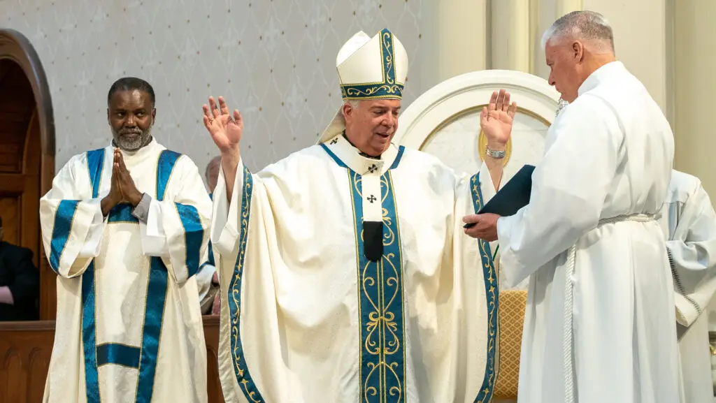 Archbishop Nelson Perez, Archdiocese of Philadelphia, celebrated the Mass of Thanksgiving for The Basilica Shrine of Our Lady of the Miraculous Medal's receiving minor basilica status.
