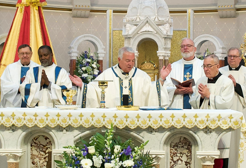 Mass of Thanksgiving celebrating the elevation of the shrine to Basilica Status