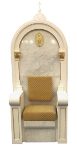 Celebrant's Chair at The Basilica Shrine of Our Lady of the Miraculous Medal 