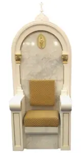 Celebrant's Chair at The Basilica Shrine of Our Lady of the Miraculous Medal 
