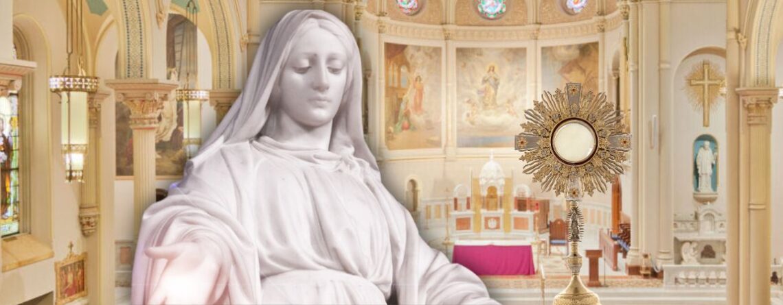 Mary, Basilica Shrine of Our Lady of the Miraculous Medal Altar, Monstrance