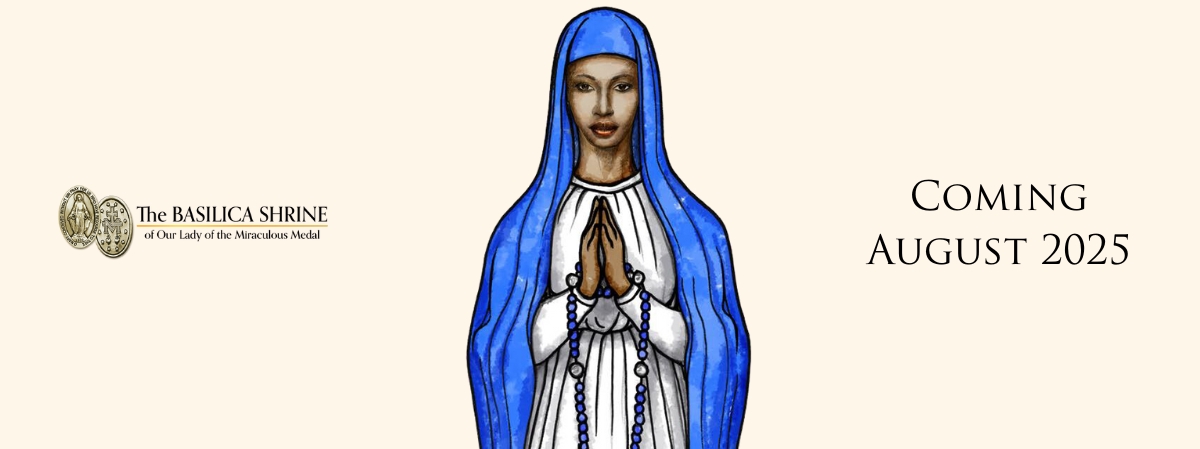 Rendering of the Our Lady of Kibeho statue