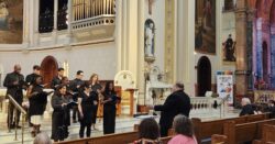 La Salle Choir at Altar in The Basilica Shrine of Our Lady of the Miraculous Medal