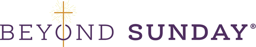 Logo for the Beyond Sunday program at The Basilica Shrine of Our Lady of the Miraculous Medal