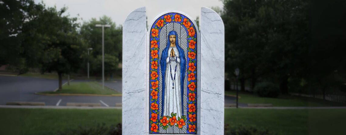 Our Lady of Kibeho Shrine in St. Vincent's Rosary Walk