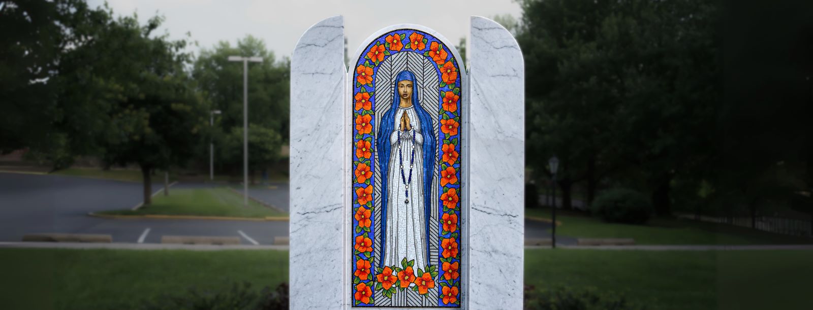 Our Lady of Kibeho Shrine in St. Vincent's Rosary Walk