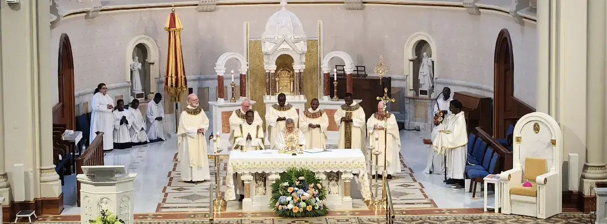 Benediction at The Basilica Shrine of Our Lady of the Miraculous Medal