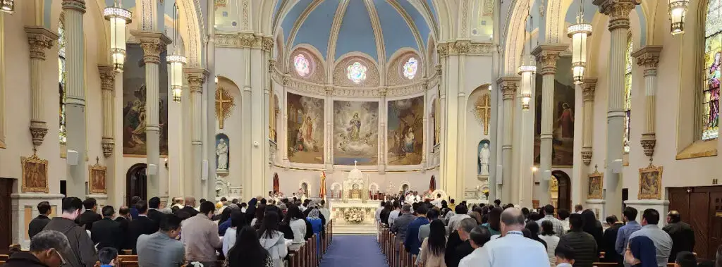 Mass at the Basilica Shrine